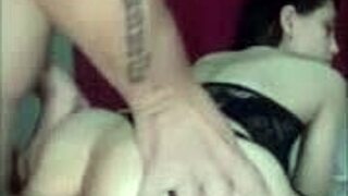 Gaucha uses anal plug then gives ass to husband!