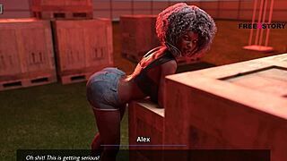 alex fingering latisha's ass in dreams of desire game