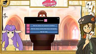 Sweet Dreams Succubus Part Eight: Succubus gives blowjobs and deepthroat for big tits orgasm and facial