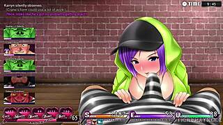 karryns prison - big hentai game with hot ntr parts - hentai sex game part 9