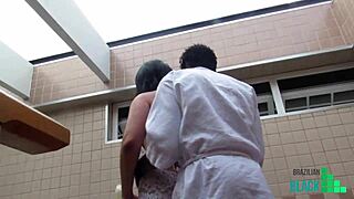 Nicole Dantas Bent Over for Big Black Cock Fuck