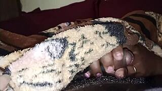 Wife Sucks Big Cock While Watching Movie