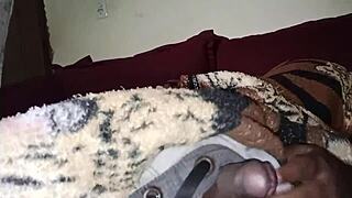 Wife Sucks Big Cock While Watching Movie