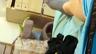 Teen 18+ Sucking His Dick Hard with Big Ass!