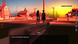 alex fingering latisha's ass in dreams of desire game