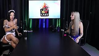 i sent a message and went to record with a dwarf actor and my first scene was anal - kyra sheer red