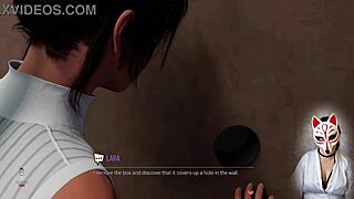Lara Croft In Adventures Episode 4 Makes Big Black Cock Cum