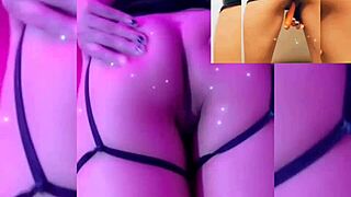 Latina Babe Tests Anal Plug and Carrot in Tight Ass