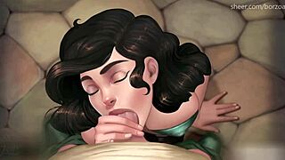 Sexy slut takes cum in mouth on busy street