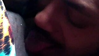 Image of a bbw couple in an intimate moment