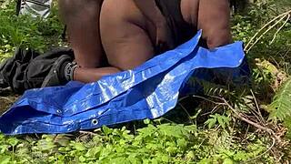 Sexy BBW Remi Gets Pounded By Monster Cock In Forest