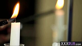 Dillion Harper massages Samantha Rone's body