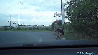 Hayley Vernon Rides Monster Cock Outdoors