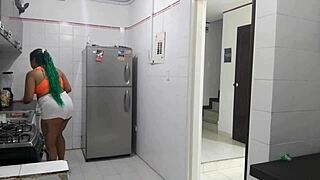 Housekeeper Sucks Me Off While Fingering Herself