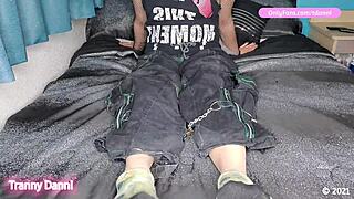 emo goth skater foot domination with danni