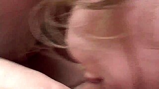 Slutty Italian Blonde MILF Masturbates for Amateur Film.