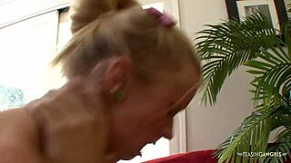 Is Intense Deep Throating Her Soft Spot? She Swallows Cum