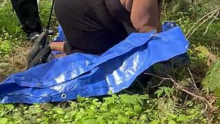 Sexy BBW Remi Gets Pounded By Monster Cock In Forest