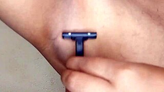I shave the hair on my wife’s armpits and pussy