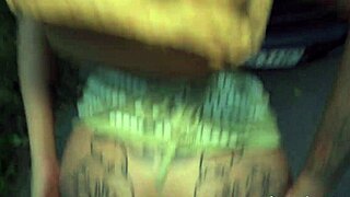 Hayley Vernon Rides Monster Cock Outdoors