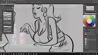 Picarto Darkcookie Summertime Saga Stream