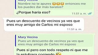 Watch Me Fuck the Latina Milf Neighbor to Get Her Dresses in Full Homemade Video