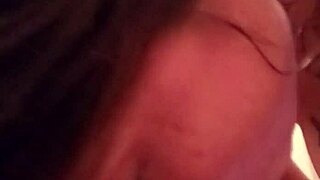 Watch her sucking that big dick