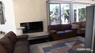 Curvy Sandi Jackman enjoys session with Lex Steele