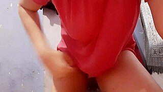 Teen brunette celebrating new year addicted to sex and porn