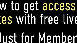 Marilyn Johnson's hot anal conquest! Strip tease with ass gaping fuck!