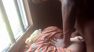 Huge Big Ass Made for His Black Dick and Cumshot