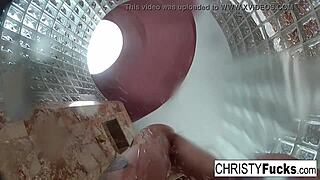 Christy Dahlia And Ivan In Hot Shower Fun?