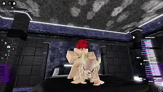 Blonde Succubus Enjoying Cat Boy Dick