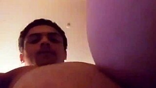 i love this sexy white milf's big cock.