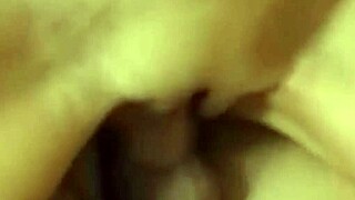 redhead's shaved pussy squirts jets wildly