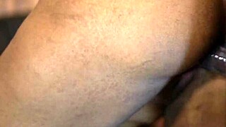 She bends over for big cock fucking