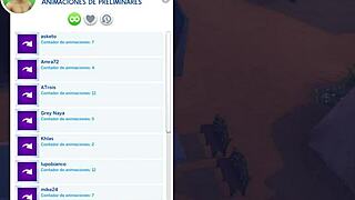 el sim hetero sucumbe a la tentacion