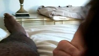 A well endowed plus-size woman orally and manually satisfying her man’s big black penis