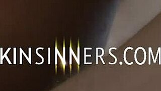 Boyfriend's Sly Old Man Seduces Destiny Mira In Cinema