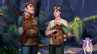 Feeling the legend in anime time with big tits blonde milf.