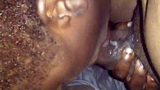 big booty ebony hooker deepthroating monster cock