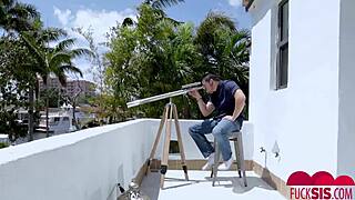 Demi Sutra Scopes Out Her Ebony Stepsis's Big Ass!