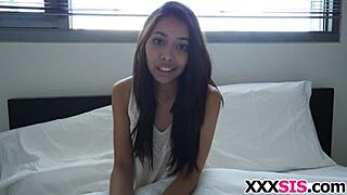 i'm filling his stepsis jasmine summers with big cock, it's so homemade hardcore