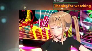 【エロゲーコイカツ！】前髪ぱっつん爆乳jk「双葉」ちゃんがおっぱい揉みまくられる３dcgエロアニメ動画