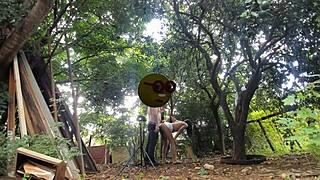 Stepfather fucks on period.