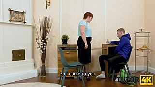 A patient tutor4k gets to consummate with the submissive teacher at her house
