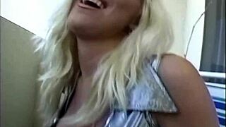 A loser with glasses and big erection f**ks the perfect woman with the thinnest_student_ dating in retro pov