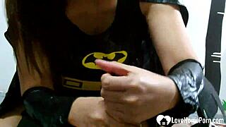 masked babe blows him in pov