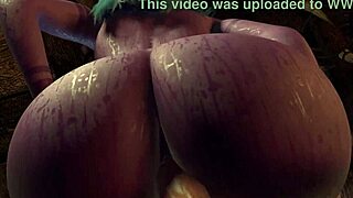 Feeling The Sexy Purple Elf's Big Round Butt Bouncing In Pov