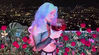 natasha's teen anal gets destroyed by big black cock in dp with deep fisting